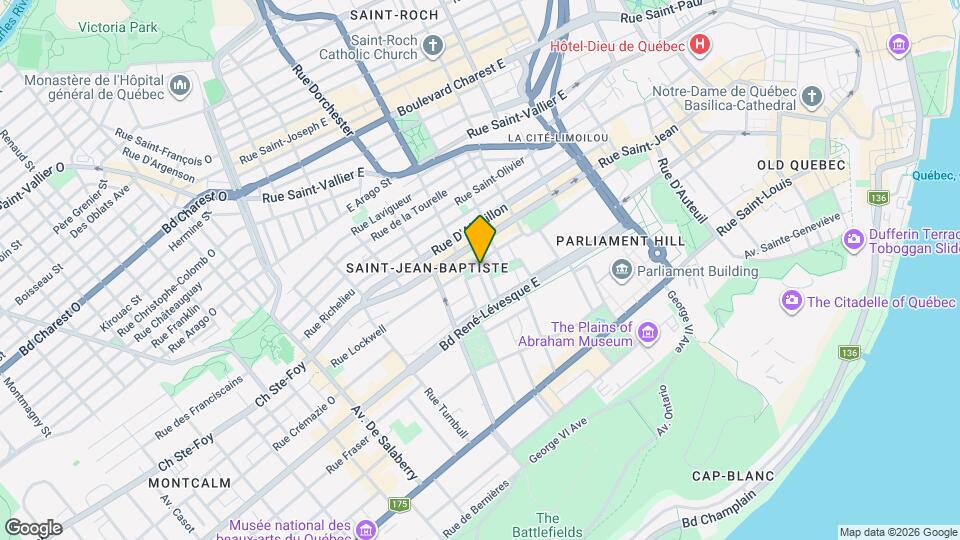 540 Saint-Patrick Rue Map and Location Details