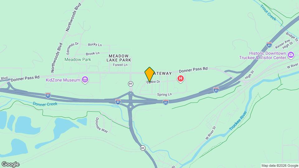 11165 Tahoe Dr, Unit Room C Map and Location Details