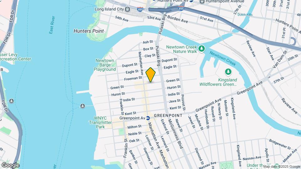186 Green St Mapa y Detalles de la Ubicación