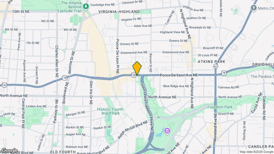 689 Bonaventure Ave NE Map and Location Details