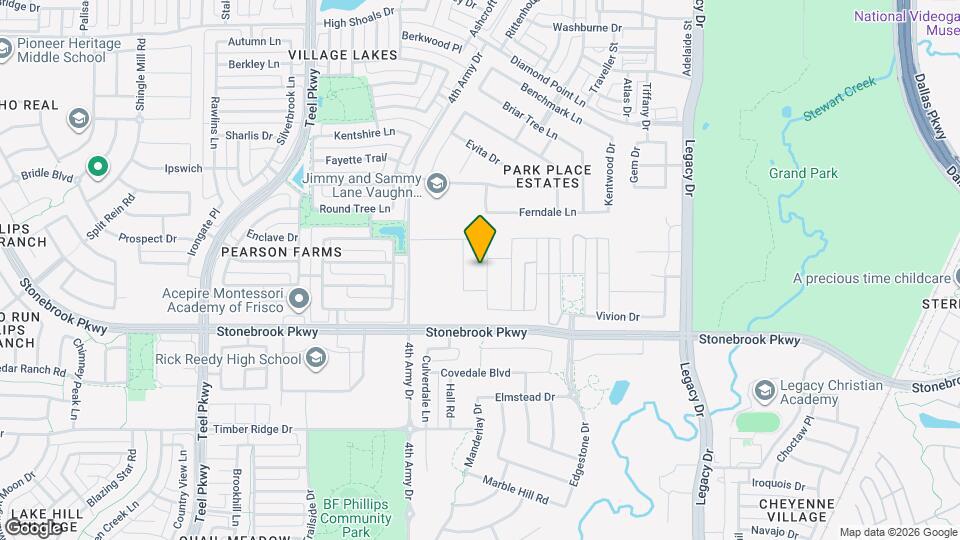 6825 Entwistle Rd Map and Location Details