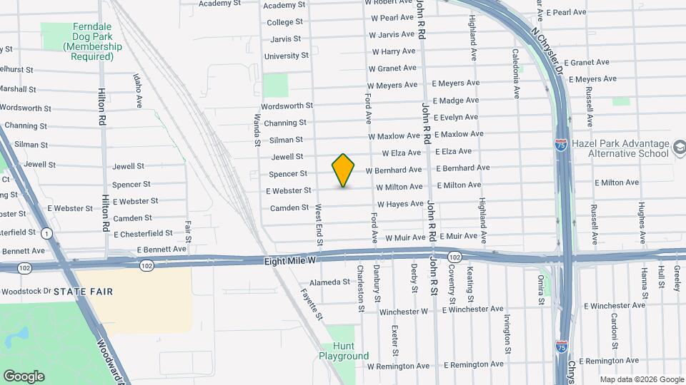 393 W Milton Ave, Unit B Mapa y Detalles de la Ubicación