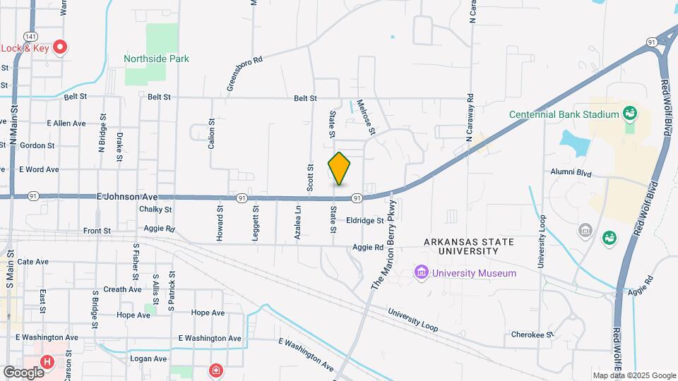 1820 E Johnson Ave, Unit 7 Map and Location Details