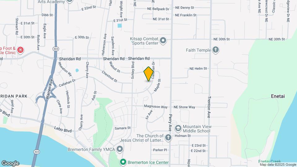 2717 Callahan Dr Map and Location Details