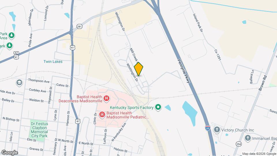 200 Whittington Dr Map and Location Details