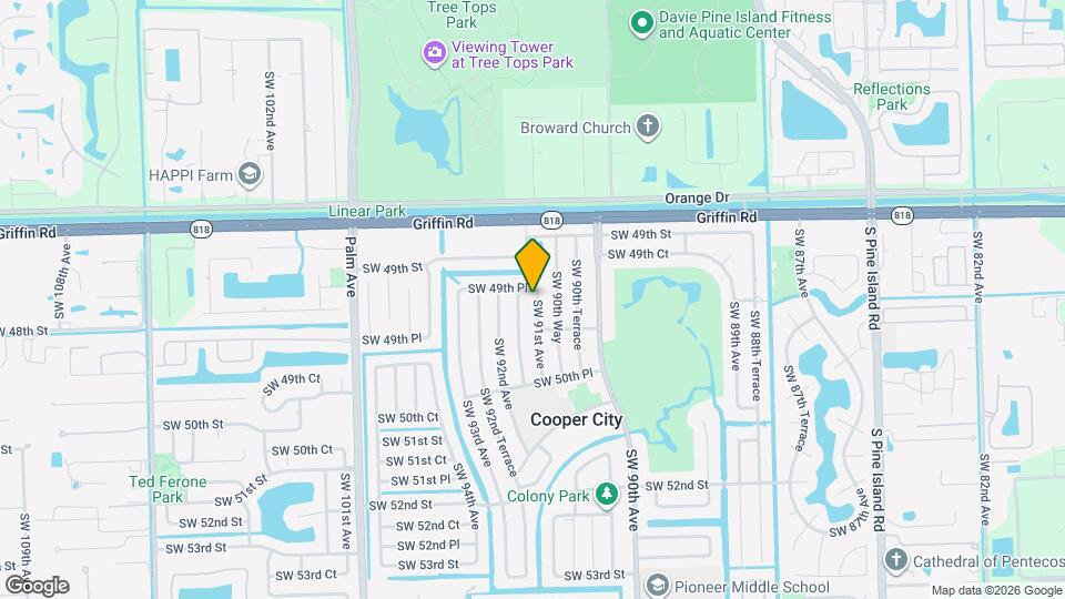4955 SW 91st Ave Map and Location Details