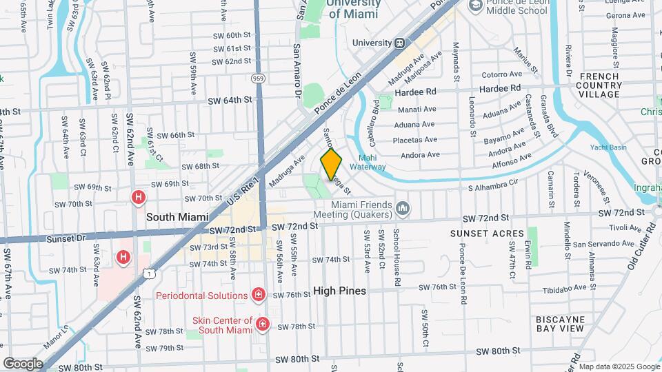 6625 Nervia St Map and Location Details