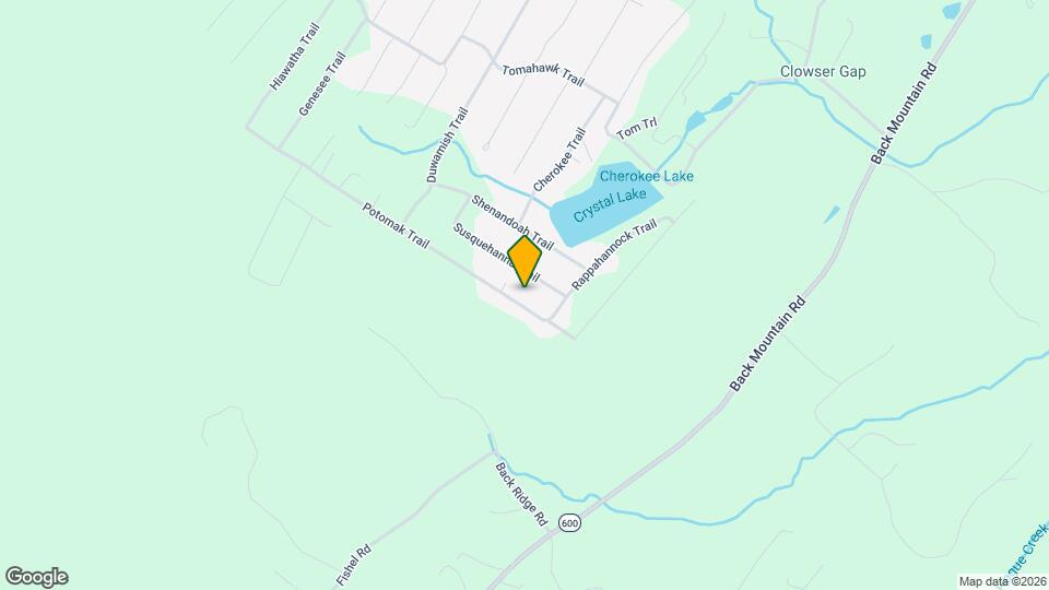 208 Potomak Trail Map and Location Details