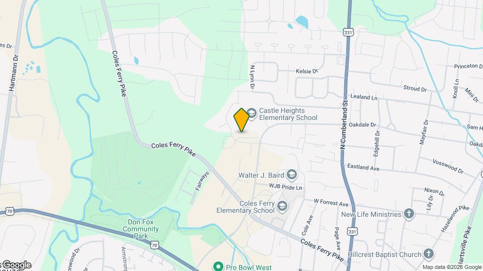 719 Ashbrook Dr Map and Location Details