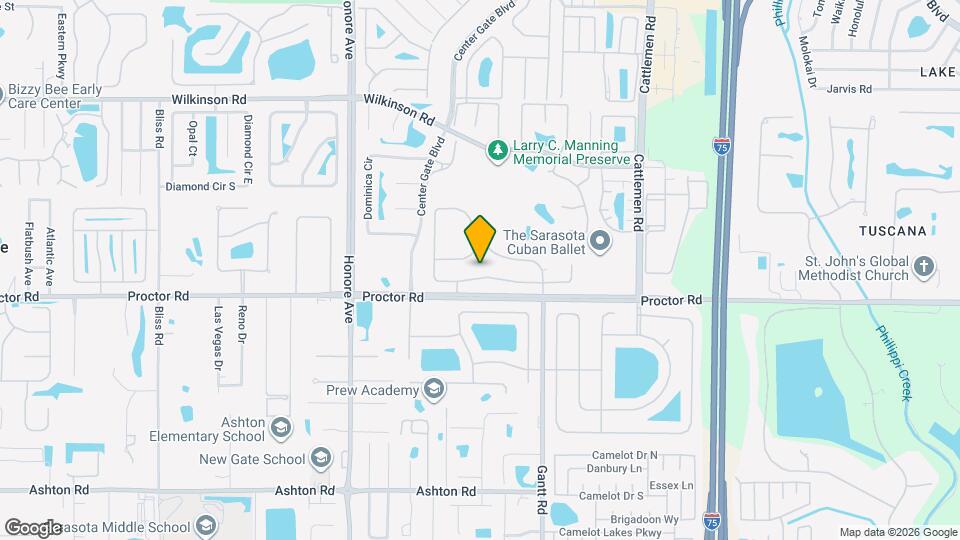5541 Eastwind Dr Map and Location Details