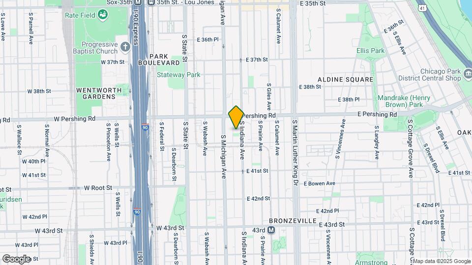 3936 S Indiana Ave Map and Location Details