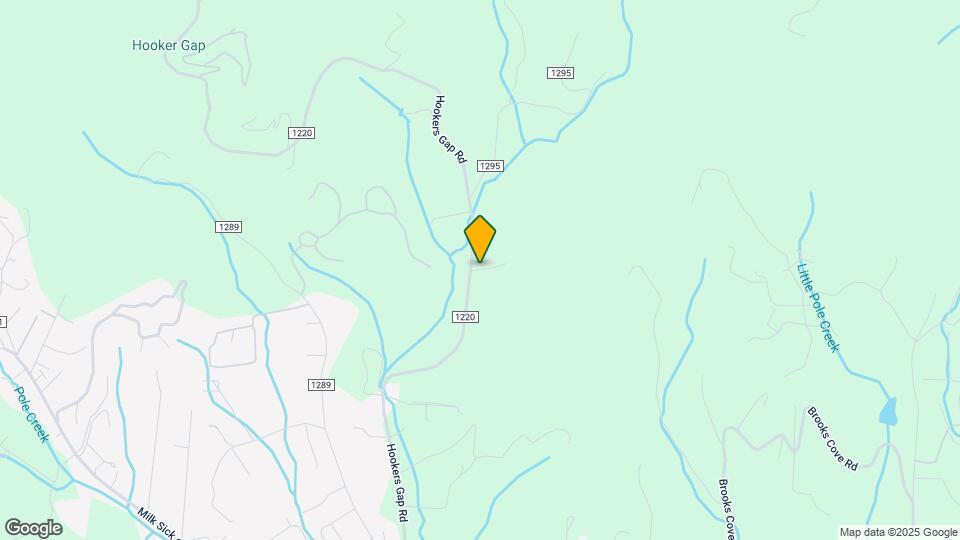 286 Hookers Gap Rd Map and Location Details