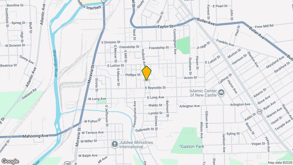 1105 Pollock Ave Map and Location Details