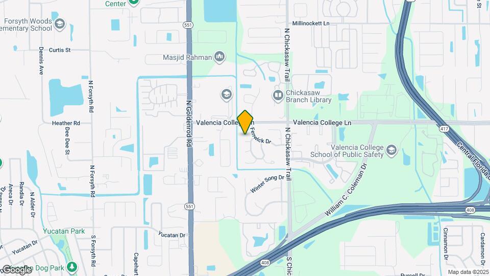 7821 Farnsworth Ct Map and Location Details