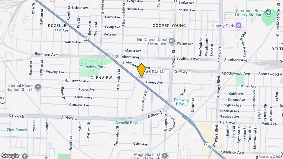 2000 Carnes Ave Map and Location Details