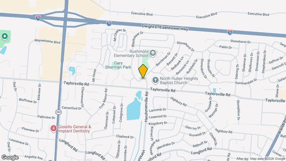 7519 Harshmanville Rd Map and Location Details