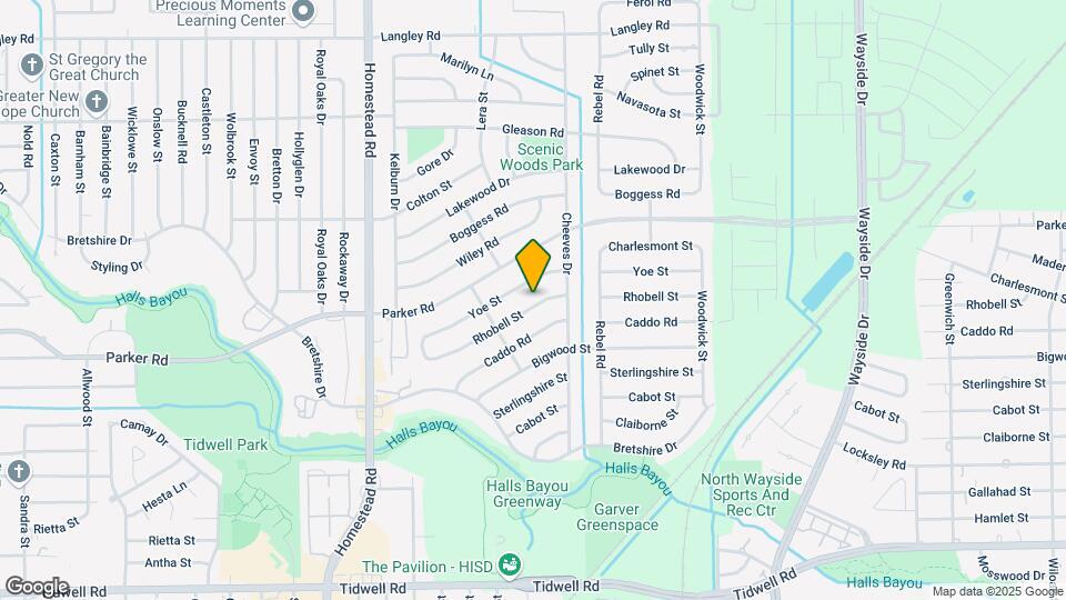 7401 Rhobell St Map and Location Details