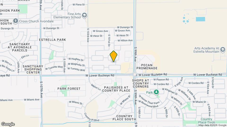 10046 W Veliana Way Map and Location Details