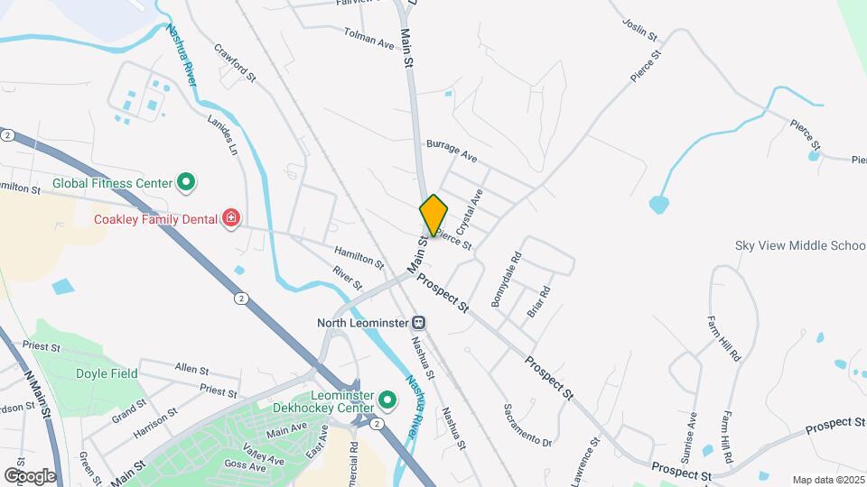 593 Main St Mapa y Detalles de la Ubicación