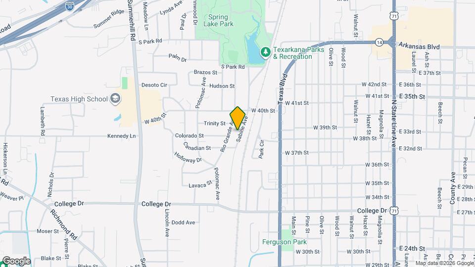 3803 Sabine Ave Map and Location Details