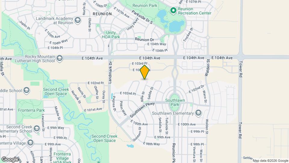 10295 Rifle St Map and Location Details