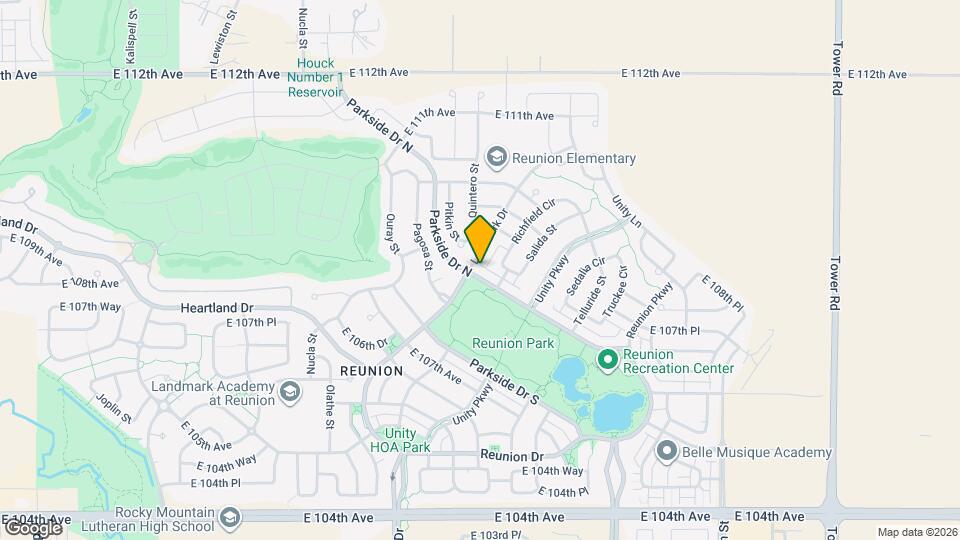 17237 Parkside Dr N Map and Location Details