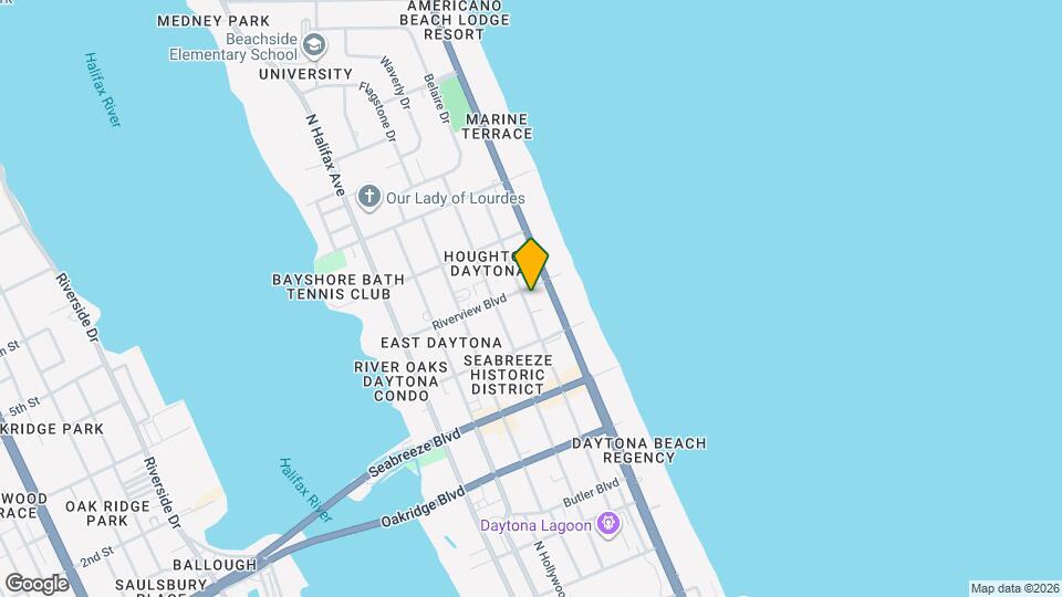 740 N Grandview Ave, Unit 2 Mapa y Detalles de la Ubicación