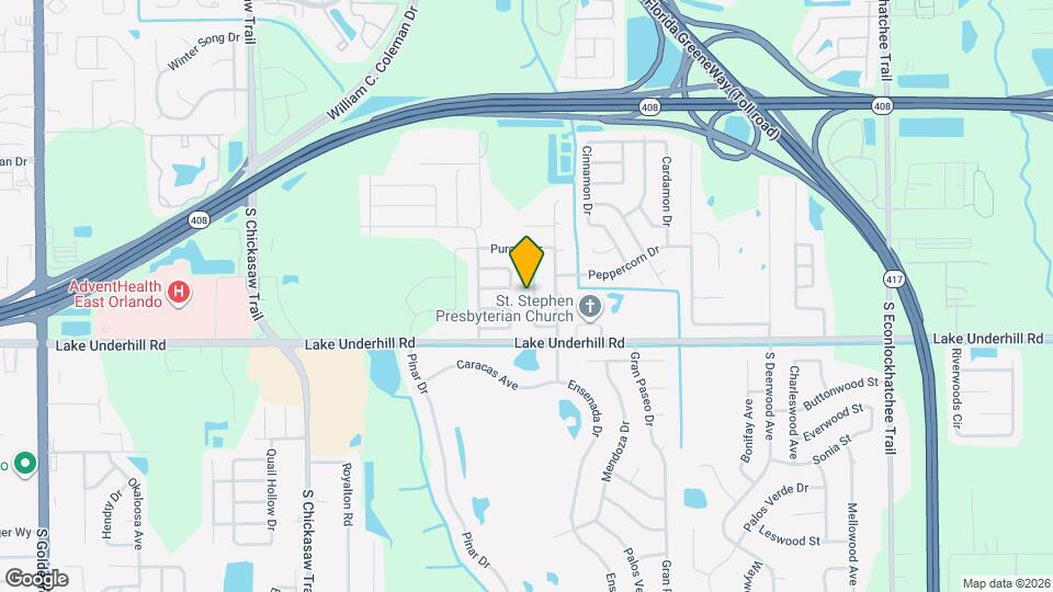 218 Chutney Dr Map and Location Details