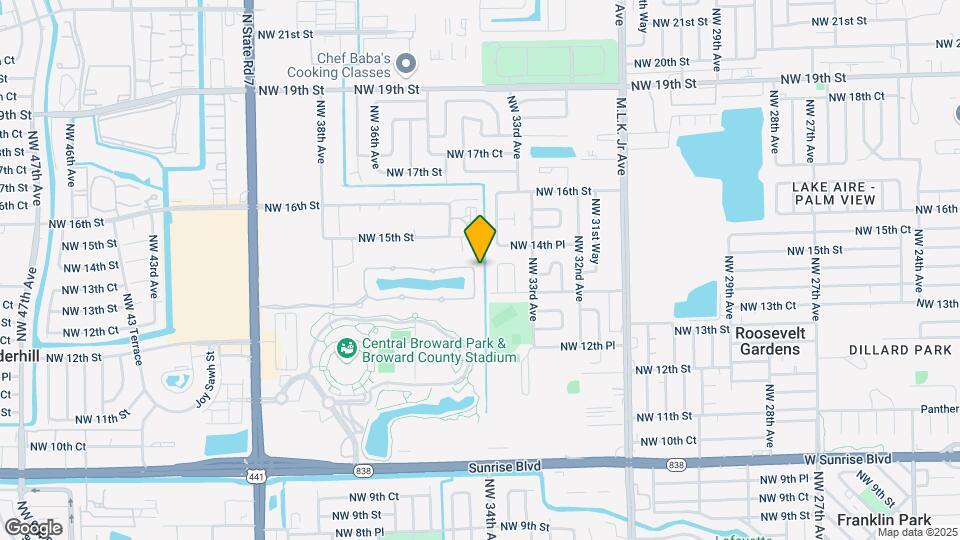 1446 NW 34th Way Map and Location Details
