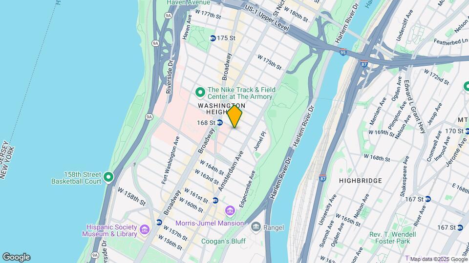 520 W 168th St Map and Location Details