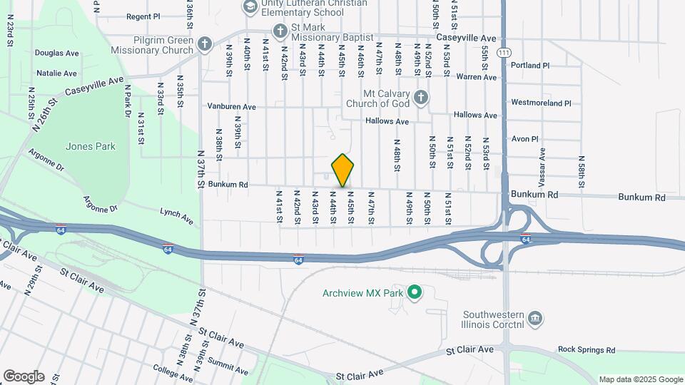4414 Bunkum Rd Map and Location Details