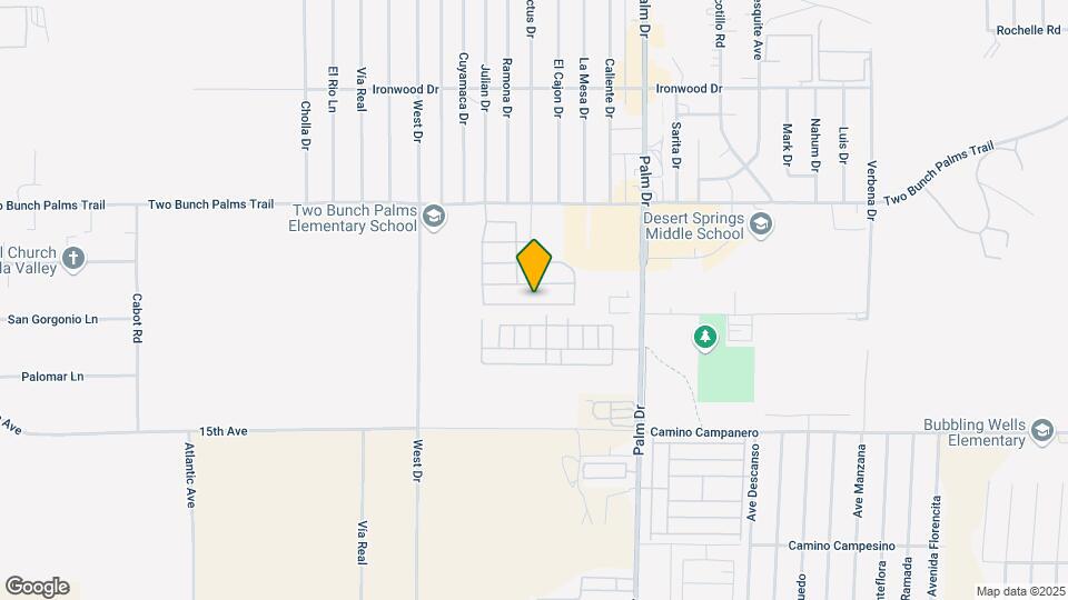 66310 S Agua Dulce Dr Map and Location Details
