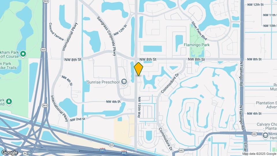 613 NW 135th Ter Map and Location Details