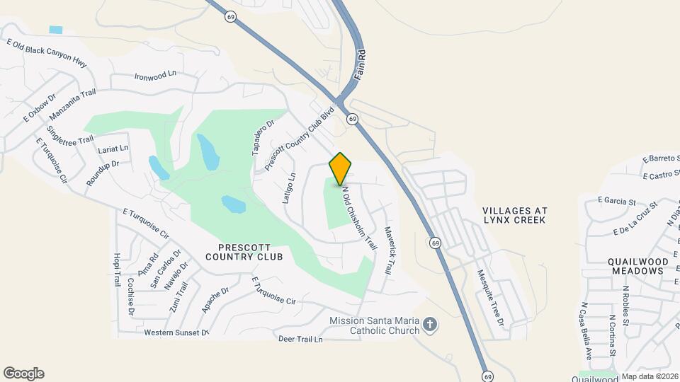 1030 N Old Chisholm Trail Map and Location Details