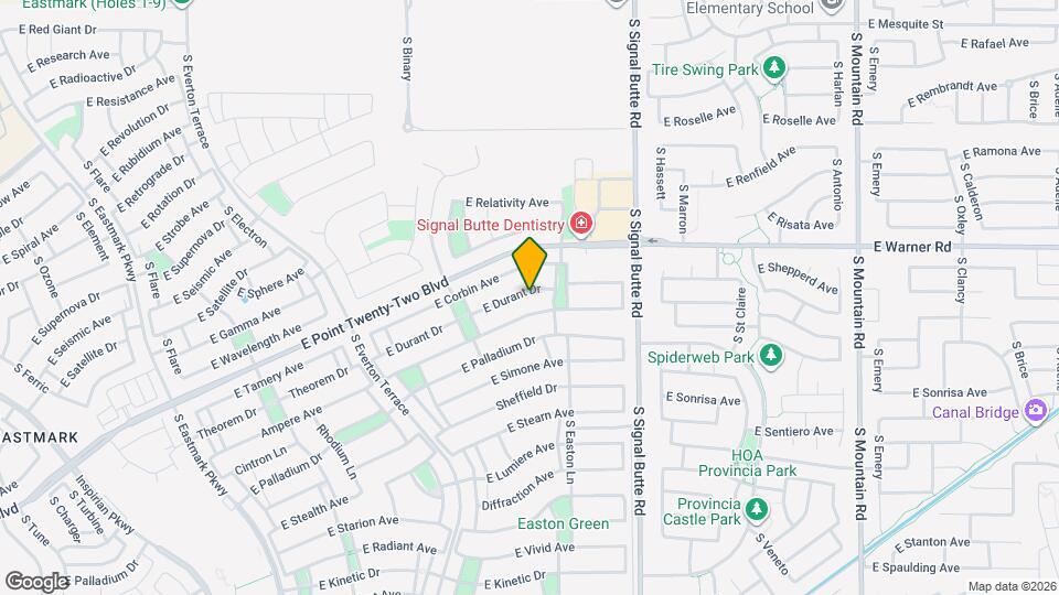 10605 E Durant Dr Map and Location Details