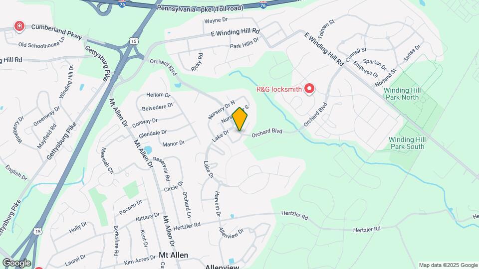 1841 Vista Dr Map and Location Details