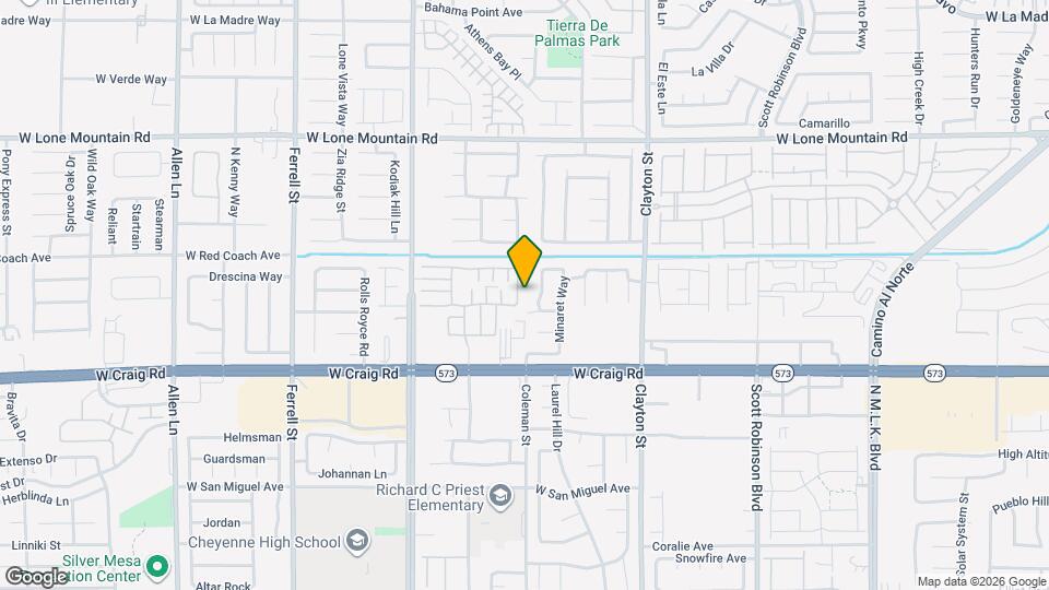 4524 Roaming Vines St Map and Location Details
