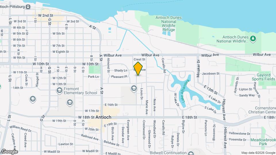 1209 August Way Mapa y Detalles de la Ubicación