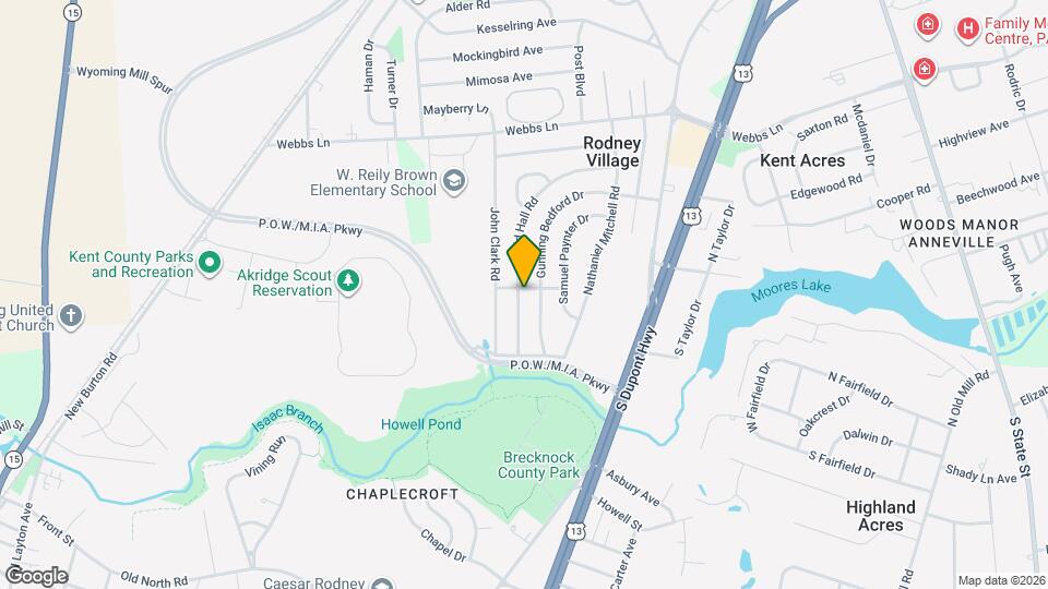 361 David Hall Rd Map and Location Details