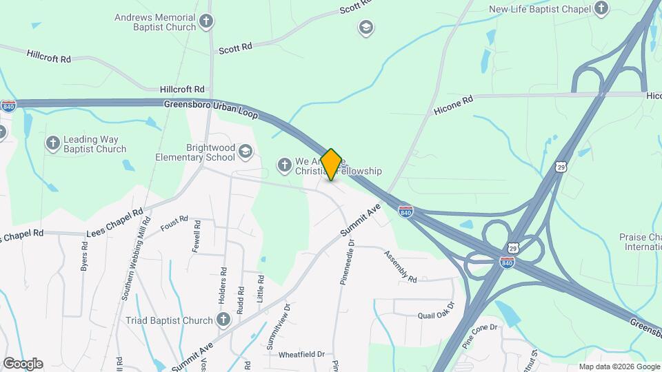 2004 Blue Rock Ct Mapa y Detalles de la Ubicación