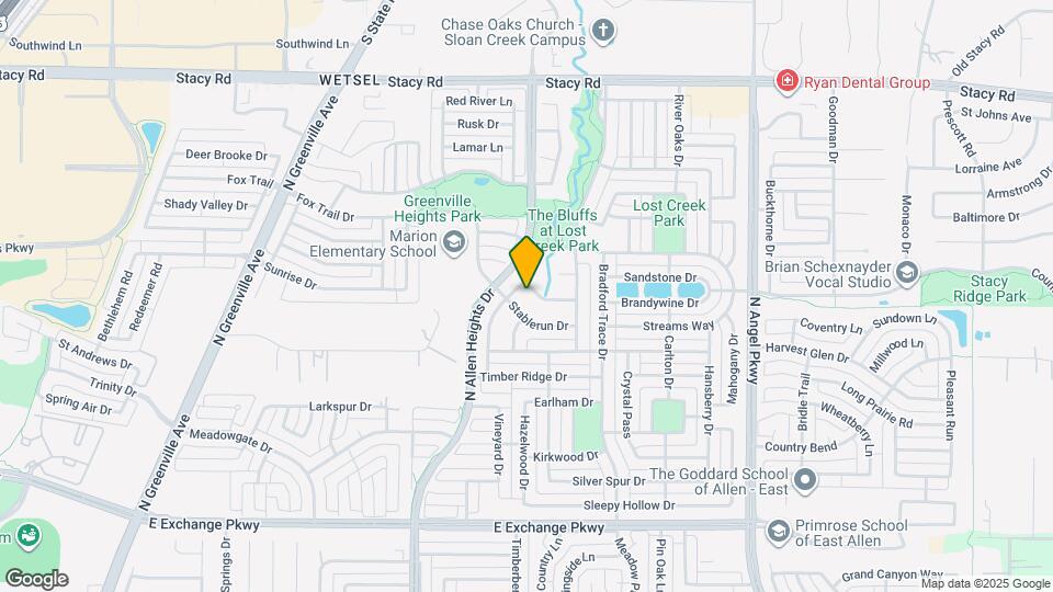 1412 Spyglass Dr Map and Location Details