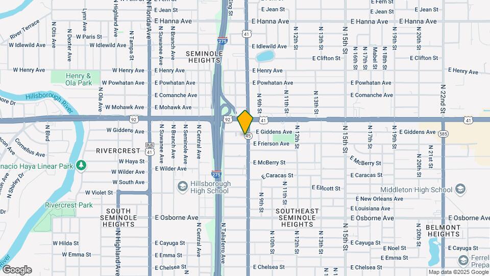 5210 N Nebraska Ave Map and Location Details