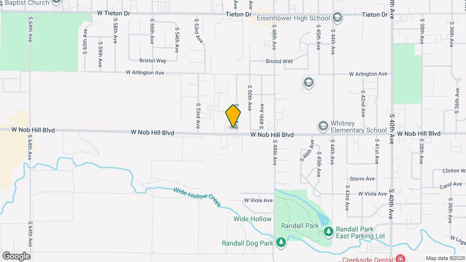 1020 S 51st Ave Map and Location Details