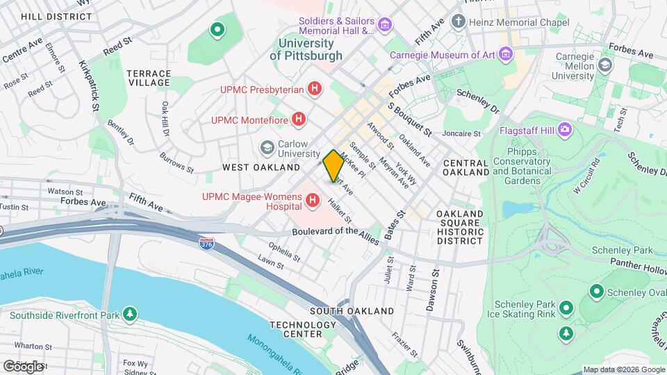 245 Halket Pl Map and Location Details