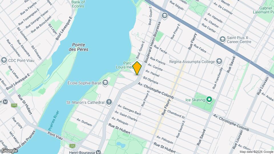 10710 Olympia Boul Map and Location Details