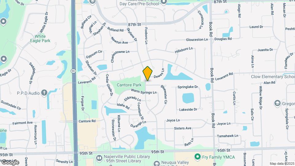 2703 Bluewater Cir Map and Location Details