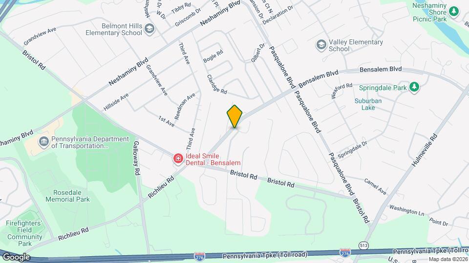 4546 Rosemarie Dr Mapa y Detalles de la Ubicación