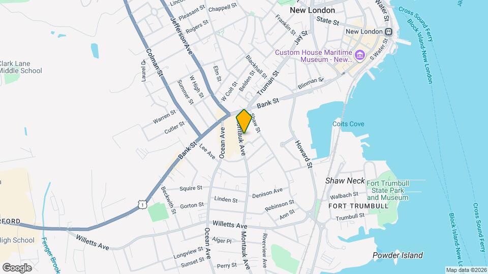 50 Montauk Ave Map and Location Details