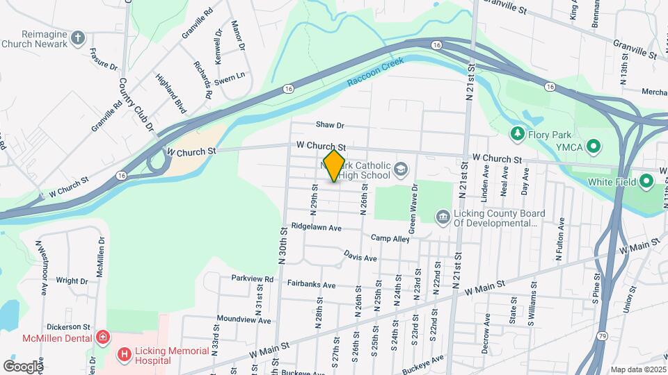 976 Woodlawn Ave Map and Location Details