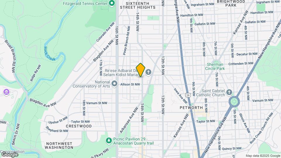 4516 14th St NW Mapa y Detalles de la Ubicación